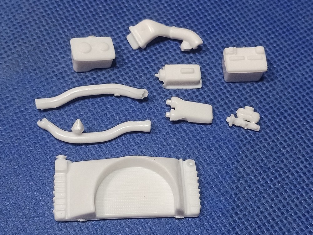 🌟 Under Hood Details 1994 F-150 Lightning 1:25 Scl 1000s Model Car Parts 4 Sale