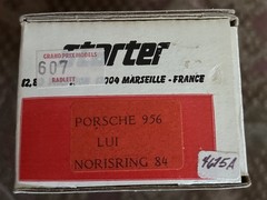 Starter Porsche 956 LUI Norisring 1984 Car Resin Kit 1:43 Made In France