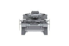 Border BT-003 1/35 German PANZER IV F1 BT-003 3IN1 TANK MODEL
