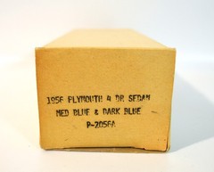 Vintage Jo-Han 1956 PLYMOUTH 4 DOOR Belveder Sedan Promo Model With Box