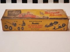 Vintage 1954 Monogram 1st Car Kit! Midget Racer P-1 Sealed Plastic Model Box