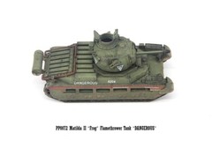 S-Model 1/72 Australia Matilda II “Frog” Flamethrower Tank Finished Model#PP0072