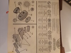 1982 Monogram 1971 Hemi Cuda 1/2 partially built missing parts