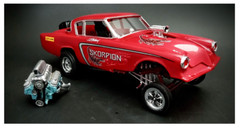 AMC13102 Atlantis. Skorpion Gasser, Studebaker – Keeler Kustoms. Scale 1:25