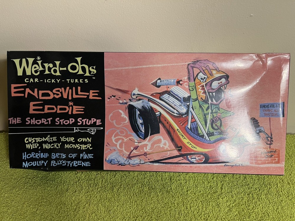 Weird – Ohs Endsville Eddie. Box Art Only. No Kit. Model No 16005.