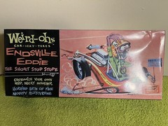 Weird – Ohs Endsville Eddie. Box Art Only. No Kit. Model No 16005.
