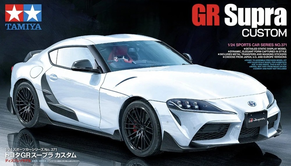 Tamiya TA24371 1/24 Sports Car Series GR Supra Custom Model Kit
