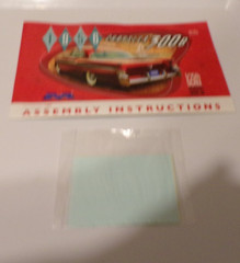 LOOK MOEBIUS 1956 CHRYSLER 300B CAR SCALE 1/25 MODEL KIT OPEN BOX