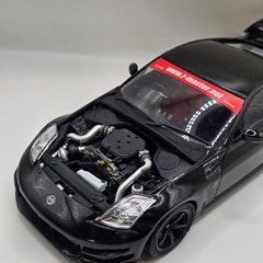 1/24 350z Engine Bay and VQ35HR Transkit