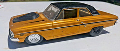 Revell 1964 Ford Fairlane 2-Door Post Stock Nice Built 1/25 Missing Door Handles