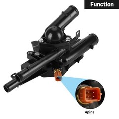 Engine Coolant Thermostat Housing Assembly – Compatible for Hyundai Sonata