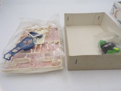 80’s Aoshima Japan Pull Back Top Spin Off Road Frame Buggy Model KIT NOS