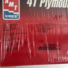 🔥AMT 1941❤️Plymouth Coupe🏆1/25 Model American🇺🇸Classic Sealed