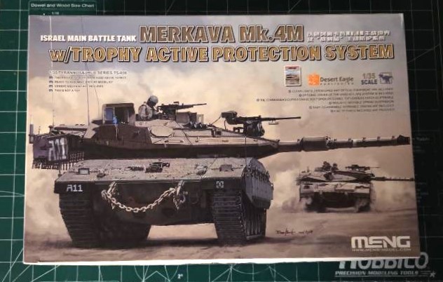 MENG 1/35 MERKAVA MK. 4M I.D.F. W/TROPHY SYSTEM