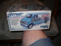 😎-MPC MODEL KITS*1/25*STREET CONNECTION “DODGE CUSTOM STREET VAN”1-0414😎SEALED