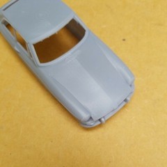 ABS-LIKE RESIN 3D PRINTED 1/32 1965 MG MGB GT, MGB-GT COUPE BODY