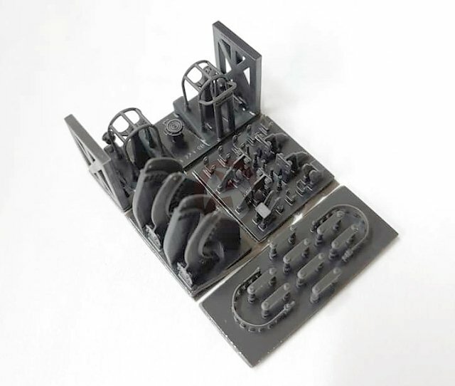 MJ Miniatures 1/35 Russian T-72 / T-90 Series Tanks Basic Detail Set MJEZ35015