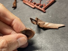 1978 Chevrolet Monza Dark Camel Dealer Promo Model Kit For Parts Only