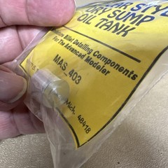 Machined Aluminum Specialties 403 1/24 Scale NASCAR Style Dry Sump Oil Tank