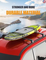 KINGGERI 330lbs Lockable Roof Racks Cross Bars Fit for Jeep Grand Cherokee