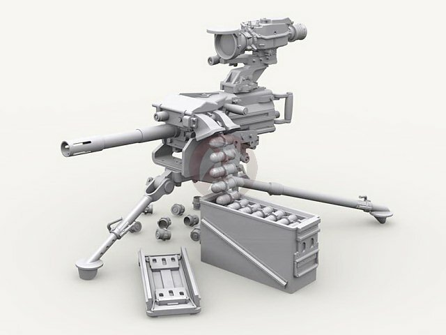 Legend 1/35 Mk.19 40mm Belt-fed Automatic Grenade Launcher on M3 Tripod LF3D063