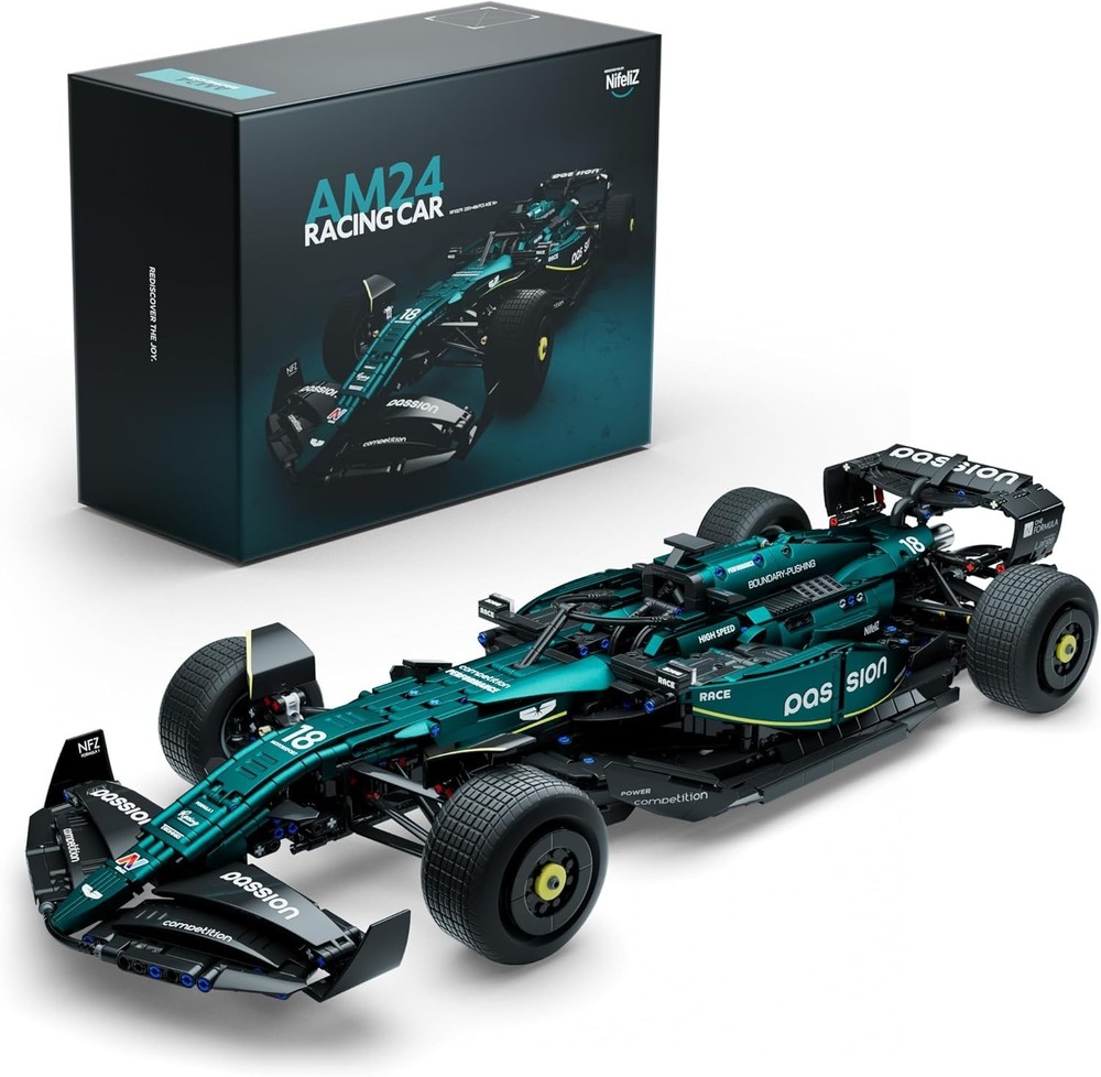 High-Performance F1 Racing Car Model Building Kit – Detailed 1:8 Scale Replica