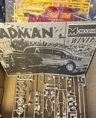 Monogram Badman ’55 Chevy Street Funny Car Gasser 1:24 Unassembled Kit 0229