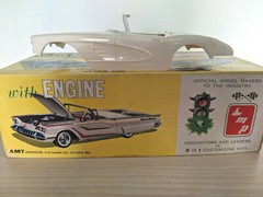 SUPER RARE! ORIGINAL SMP AMT 1960 CHEVY CORVETTE CONVERTIBLE Model Kit GORGEOUS!