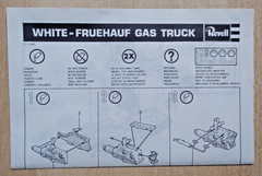 18-7311 REVELL 1:48 Scale SHELL WHITE-FRUEHAUF TANKER Plastic Model Kit
