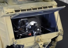 PLATZ italeri 1/9 WWII German Kubelwagen Type 82 plastic model
