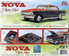 Moebius 2321 1964 Chevrolet Chevy II Nova Resto Mod plastic model kit 1/25