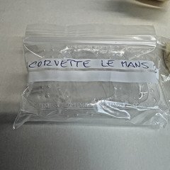 Slot Cars unbranded Corvette CL Le Mans Resin Body kit & motor 1/32