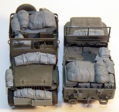 1/35 Scale Willys Jeep Set #2 – 10 Pieces – Resin Stowage ValueGear