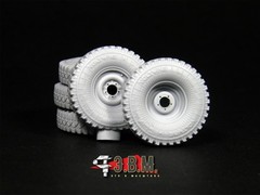 1:35 Resin Wheels Ya 192 for scale model UAZ vehicles