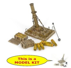 Resicast 1/35 Newton 6-inch Mortar British Medium Mortar WWI [Resin] 351323