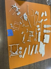 AMT ERTL 1971 Plymouth Duster 1/25 Scale Kit 38456 Open Box *EXTRA BODY*
