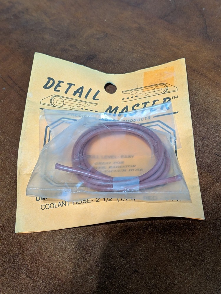 Detail Master – #1446 – 1:24 Scale – Coolant Hose – 2 1/2″ – NOS