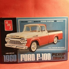 Chrome Gas Cap 1960 Ford F-100 Pickup 1:25 scale model car part
