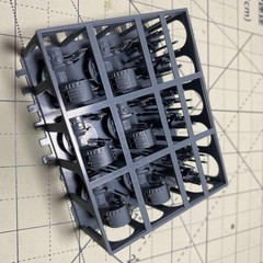 1/200/350/700 Naval Type 89 127mm Twin-barrel AA Gun 6pc