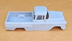 ABS-LIKE RESIN 3D PRINTED 1/25 1958 CHEVROLET APACHE PICKUP BODY