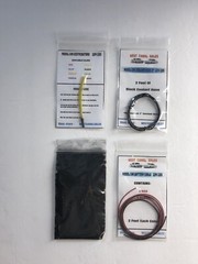 Model Car Detail Kit Yellow Distributor Coolant Hose Battery Cable Flocking