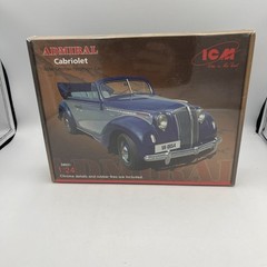 Admiral Cabriolet German Passenger Car 1/24 Scale Plastic Model Kit ICM 24021