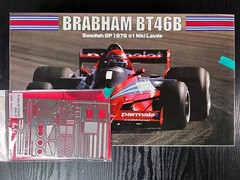 FUJIMI 1/20 BRABHAM BT46B Swadish GP 1978 #1 w/PE parts from Japan2