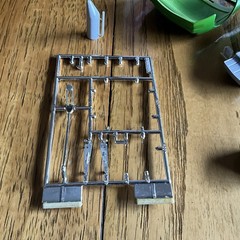 Built Model Car, 1992 Amt Stock Car STARTED, INCOMPLETE, MODIFIED