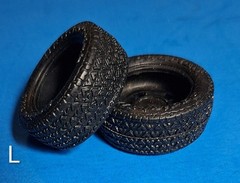 L BF GOODRICH RADIAL T/A TIRES – MODERN RADIALS – MODEL CAR KIT PARTS LOT