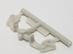 1958 Edsel Pacer HOOD HINGES from AMT 1:25 Model Kit 58