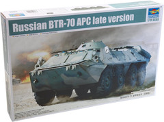 BTR-70 Late Version Russian Armored Personnel Carrier Vehicle Model Kit, Scale 1