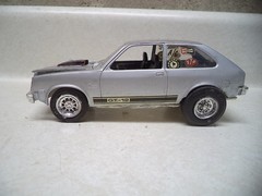 MPC 1/25 Chevy Chevette Built Junkyard Parts or Repair