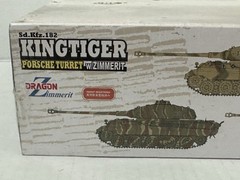 Dragon 1/35 6848-03 King Tiger Porche Turret W/Zimmerit Heavy Tank Model Kit