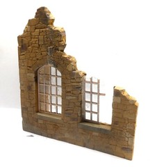 Dioramas Plus 1/35 Architectural Ruins + Rubble # 5 NIB Great Detail!